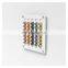 wall-mounted coffee capsule box acrylic sugar packet Transparent box