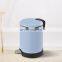 Elegant appearance hotel trash can standard size diaper pail indoor dustbin
