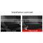 Suitable for 16-20 Subaru BRZ/Toyota 86 rear armrest panel stickers Real carbon fiber (soft) 2-piece set