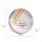 Kids Cute Rainbow Ceramic Bathroom Accessories For Baby Gift Bath Set House Decoration