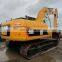 Подержанный ковшовый экскаватор Caterpillar 320D продается в Шанхае