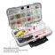 wholesale fishing tackle box set waterproof multifunctional mini plastic lure hook fishing tackle boxes fly fishing tackle box