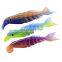 JOHNCOO 8cm 10cm  12cm 15cm Pvc Material Soft Fishing Lure With Lip