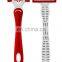 IGUETTA Triple Blades Red Women Razor Blade Hair Remover Plastic Rubber Handle Safe Steel Blades Aloe Lubricant Strip GF2-2001