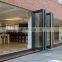 Interior Soundproof Patio Doors Double Glass Balcony Mute Aluminum Folding Doors