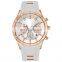 Make your own logo minimalist chronograph sport water resistant black diamond wristwatches women
