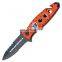 stainless steel new design aluminum handle pocket knife