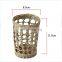 Hot Selling Woven Seagrass Wrapped Glassware Glasses Braided Weaving Seagrass Holder Drinkware Wholesale