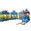 amusement park rides factory price stock cheaper indoor children 20 seats track train