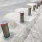 UPARK K4 M30 Easy Installation Automated Electric Pop Up Stainless Steel Barrier Bollard Crash Tested Car Park Space Safety Bollards