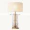 Hengzhi Vintage Exquisite Table Lamp Hotel Bedside Light LATTICE TABLE LAMP for Bedroom Living Room Stairway