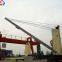 30/40/50/60 ton Lifting Equipment Steel Wire Rope Luffing Marine Deck Crane Stiff Boom Straight Arm Boom Crane