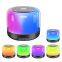 New Dazzling Full Screen Subwoofer RGB Color Speaker Home Surround Transparent Small Bluetooth Speaker