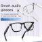 custom logo acetate fashion designer earphone wireless smart glasses audio sunglasses