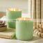pure color plating glass candle holder votive candle holder