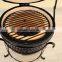 Mini outdoor home portable ceramic charcoal kamado bbq grill