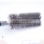 Outdoor BBQ with high quality,grill brush 100% Stainless Steel 3-sided BBQ Grill Cleaning Brush