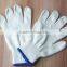 BLUE EDGE BLEACHED WHITE COTTON GLOVE