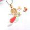 women jewelry stainless steel jewelry colorful butterfly jewelry set