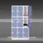 9 door double color gym locker design steel storage portable locker