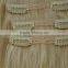 100% human hair blond clip in hair extension clip-in hair                        
                                                                                Supplier's Choice