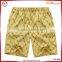 Fashion cool design plain baggy mens shorts pants