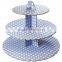 Customized Retail Store 3 Tier Cardboard Cake Pop Stand