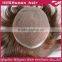 Hot sale fast dilivery grade 5A virgin knots invisible indian human hair swiss lace toupee with ribbon