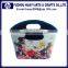 wholesale fancy craft foldable leather storage basket various kind of basket