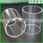 Clear Quartz Pipe Type and Polished Surface Treatment Glass Tube