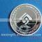 2015 Newest Die Casting Gold Silver Plated 3D Custom Fake Gold Coins