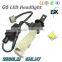 Newest !!! Without fan design G5 20w auto H7 led headlight 12V -24V use copper metal for more safer