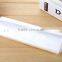 Best selling disposable clear plastic bag with handle/Clear HDPE disposable takeout packing bags