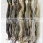 Top Quality Fast Delivery Wholesale Unprocessed Raw Natural Human Grey Hair Weaving 100% Gray Human Hair Weave