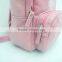 The lovely pink PU leather casual backpack, Women Outdoor Sports day backpack