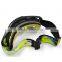 BJ-MG-020 High Performance Adult Soft Foam Clear Lens Scooter Goggles Glasses