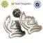 wholesale manufacture promotional custom zinc alloy badge for gift