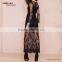 Cheap Summer Black Tank Top Tribal Print Skirt Flared Dress Online Shopping