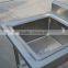hotel kitchen free standing stainless steel single bowl sink
