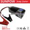 SUNPOW auto emergency jump starter mini jump starter manufacturer battery booster