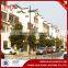 Galvanized square decorative steel street lighting pole and road lamp pole