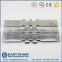 Single hinge straight running width 152.4mm 420 stainless steel flat top chain SS812-K600