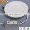 Slim Recessed 8W Round LED Panel light with CE RoHS