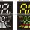 custom 7 segment led display for electronic application