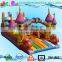 cartoons mickey castle slide, inflatable castle slide for children