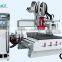 wood cnc router G1325 with 8 tools change ATC