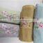 china factory supply solid color luxury embroidery towel set
