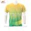 100% Polyester short sleeve China made custom sublimation high quality sport t shirt