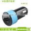veister portable mini 5v2.4a male car charger adapter for iphones