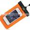 Durable waterproof cover case for iPhone 6 with neck strap
